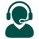 Agent with Headphones Icon